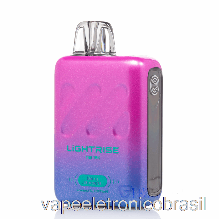 Vape Recarregável Vape Perdido Lightrise Tb 18k Descartável Berry Starburst